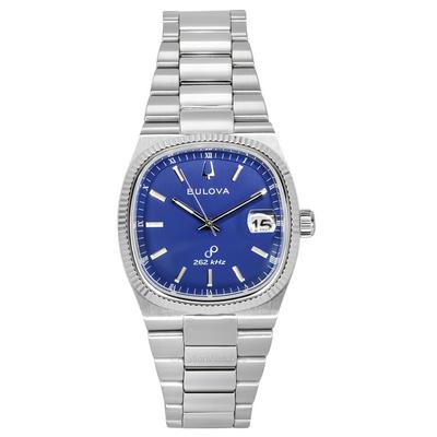 Reloj de cuarzo para hombre Classic Super Seville 262kHz Precisionist de acero inoxidable con esfera azul 96B440