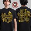 Wu-Tang Clan The Final Chamber Tour 2026 Severní Amerika Merch Tričko včelí plástev