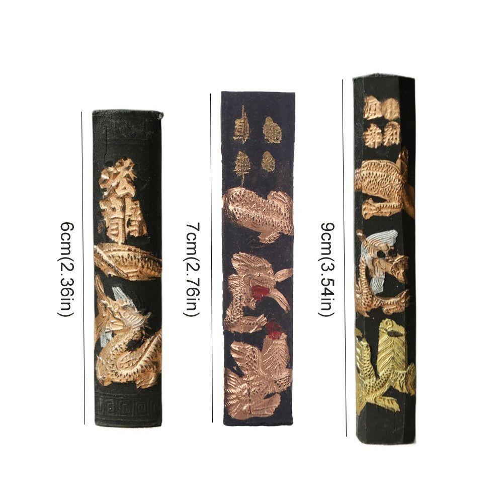 Painting Grinding Ink Block Professional Calligraphy Solid Ink Calligraphy Ink Stick  Student