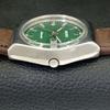 VINTAGE SEIKO AUTOMATIC 6309A JAPAN MENS GREEN COLOR DIAL WATCH A701646-5