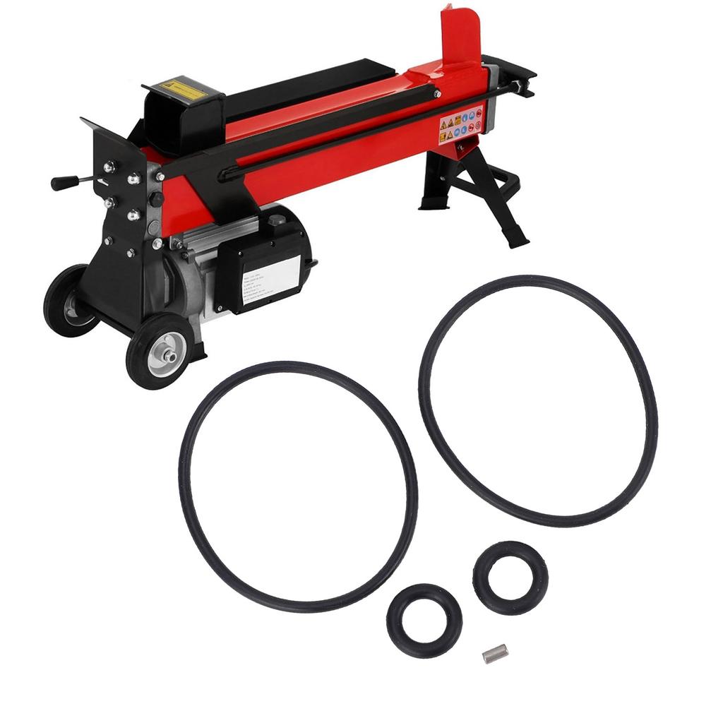 Divisor de troncos Kit para 4-8 Toneladas Motor Eléctrico Hidráulico Bomba de Repuesto Carcasa de Hierro Goma Kit Divisor de Troncos Hidráulico
