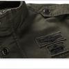 Outdoor Spring and Autumn Jacket Men's Military Style Pure Cotton Coat Men's Clothing