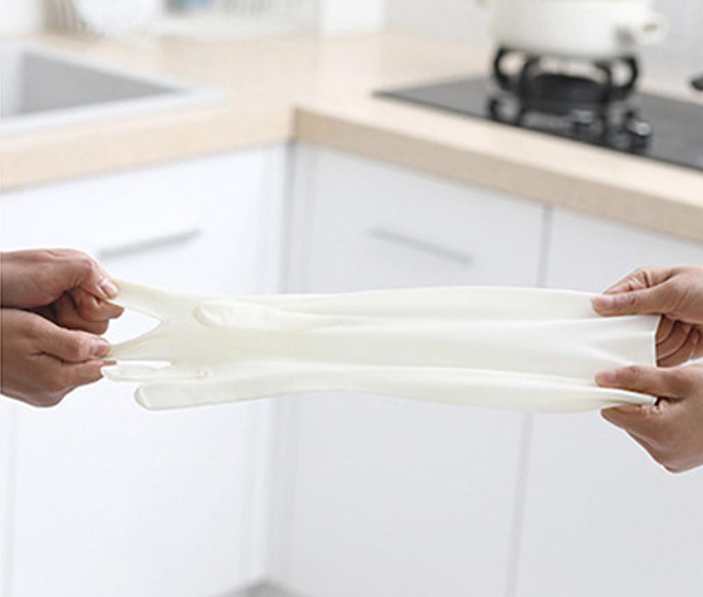 Nitrile Cleaning Gloves Reusable Household Kitchen Dishwashing Heavy Duty Gloves