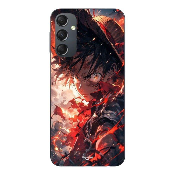 Coque Pour Samsung galaxy A24 One piece Luffy énervé art manga anime Maniacase