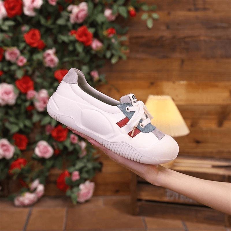 

Popular sports shoes women s 2025 autumn new breathable women s shoes thick-soled shallow mouth versatile casual running dad shoes 40