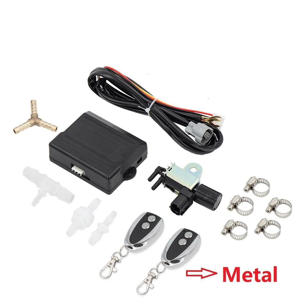 Universal Eletric Exhaust Cutout Controller Valve Wireless Switch Remote