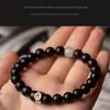 Genuine Red Sandalwood & Hetian Jade Zodiac Guardian Bracelet for Men & Women