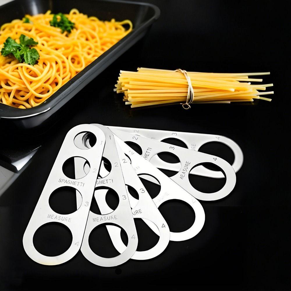 Smooth Surface Spaghetti Measurer Stainless Steel Pasta Noodle Measure Restaurant