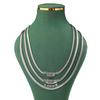 European & American High-End Luxury Stainless Steel Flat Snake Chain Necklace with Exquisite Gold Vacuum Plating
