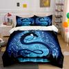 Dragon Constellation Night Decor Set Soft Comfortable Duvet Cover Bedding Set Included 1*Duvet Cover & 2*Pillowcases, Gift