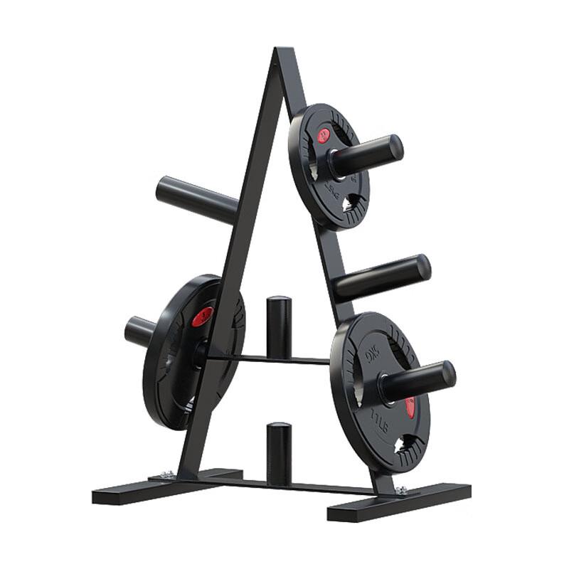 WEZHO Barbell and Dumbbell Storage Rack