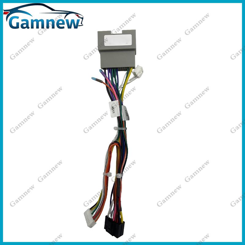 

Разъем жгута проводов автомагнитолы, гнездо, кабель питания с CANBus декодером для Jeep Compass Grand Cherokee Patriot Wrangler Only Cable