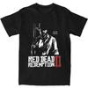 Herren RDR 2 Offizielles Videospiel T-Shirt Dutch Van Der Linde Grafik-T-Shirt Red Dead Redemption 2 Merchandise