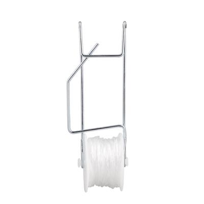20pcs Tomato Roller Hook Nylon Iron 15M White Rope Length Professional Tomato Plant Roller Hook
