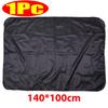 Universal Car Trunk Mat Liner Protector Foldable Black Boot Cover Waterproof Dustproof Anti Dirt Pad Easy Clean Auto Accessories