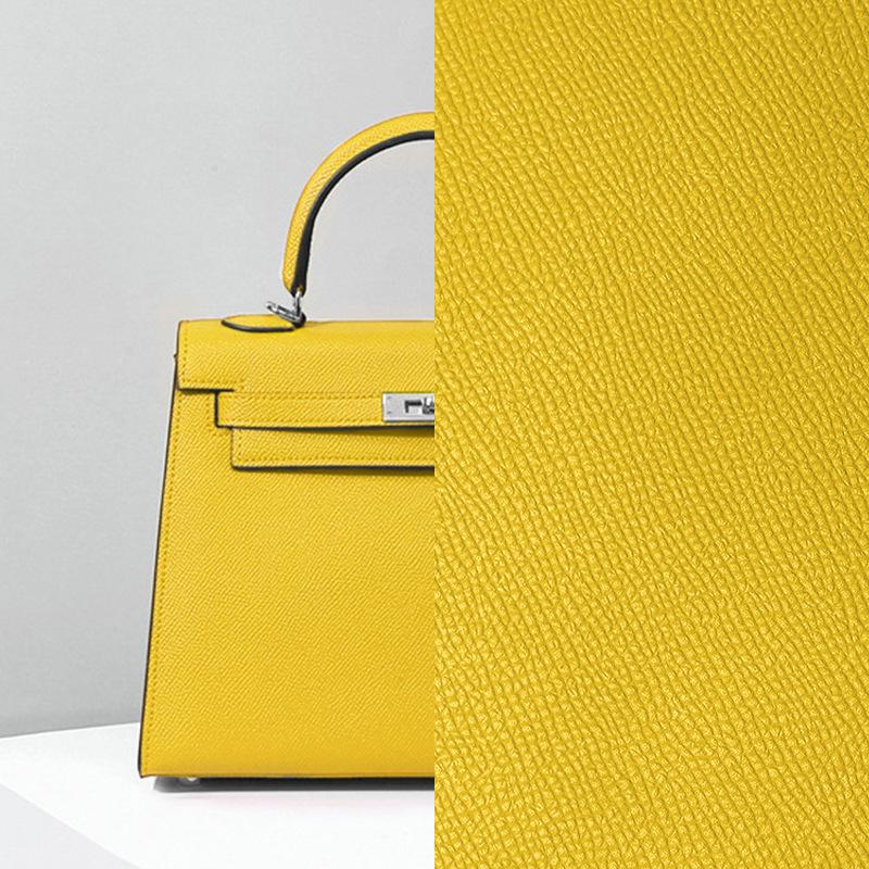 The Second Generation Kelly Bag Palm Pattern Cowhide Shoulder Bag Women's Leather Versatile Commuter Messenger Portable Kelly Bag
