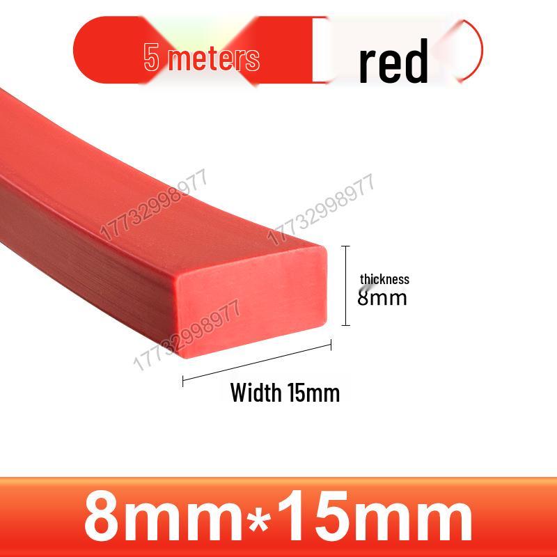 High-Temperature Resistant Transparent Silicone Rubber Sealing Strip