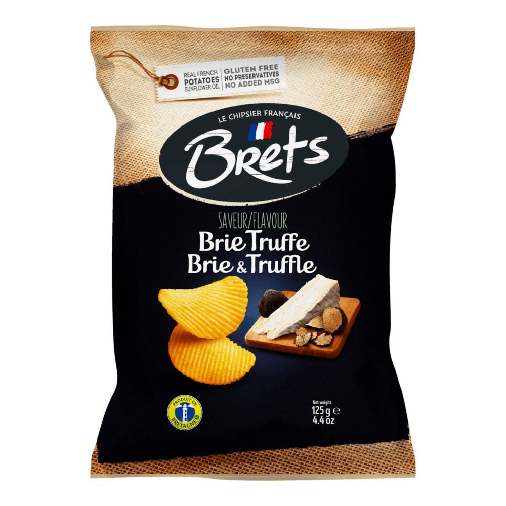 Französische Bretts Kartoffelchips Brie-Käse & Trüffel 125G