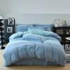 New Cotton Quilt Cover Plaid Yarn-dyed Washed Single Douvet Bed 160x210 220x240 Skin Friendly Comfortable Large Size Bedding