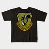 Boys Girls Soft Cotton Graphic Tees Skunk Works Distressed Vintage Logo Breathable Daily School Wear Kids T-Shirts
