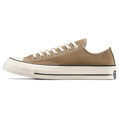 Chuck 70 Comfortable Versatile Durable Low-Top Canvas Shoes Unisex Sneakers Light-Brown White A13339C