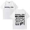 2025 Kpop Born To Be 2nd World Tour 2024 T-Shirts Cotton Vintage Short Sleeve T Shirt Unisex Wounisex Classic Tee Clothing