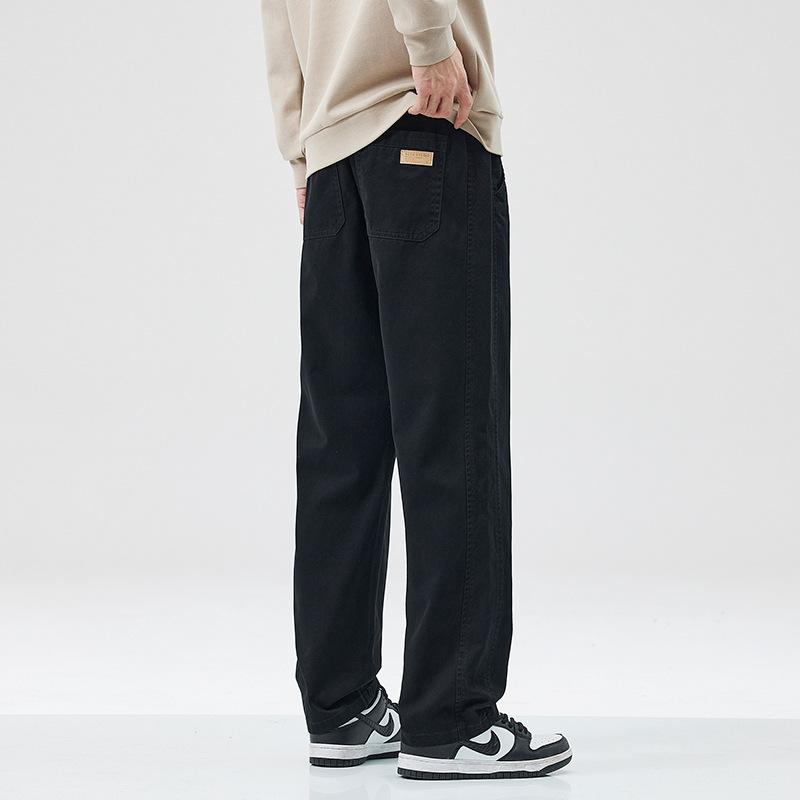 2026 Men's New Fashion Casual Straight-Leg Pants Versatile Workwear Trousers