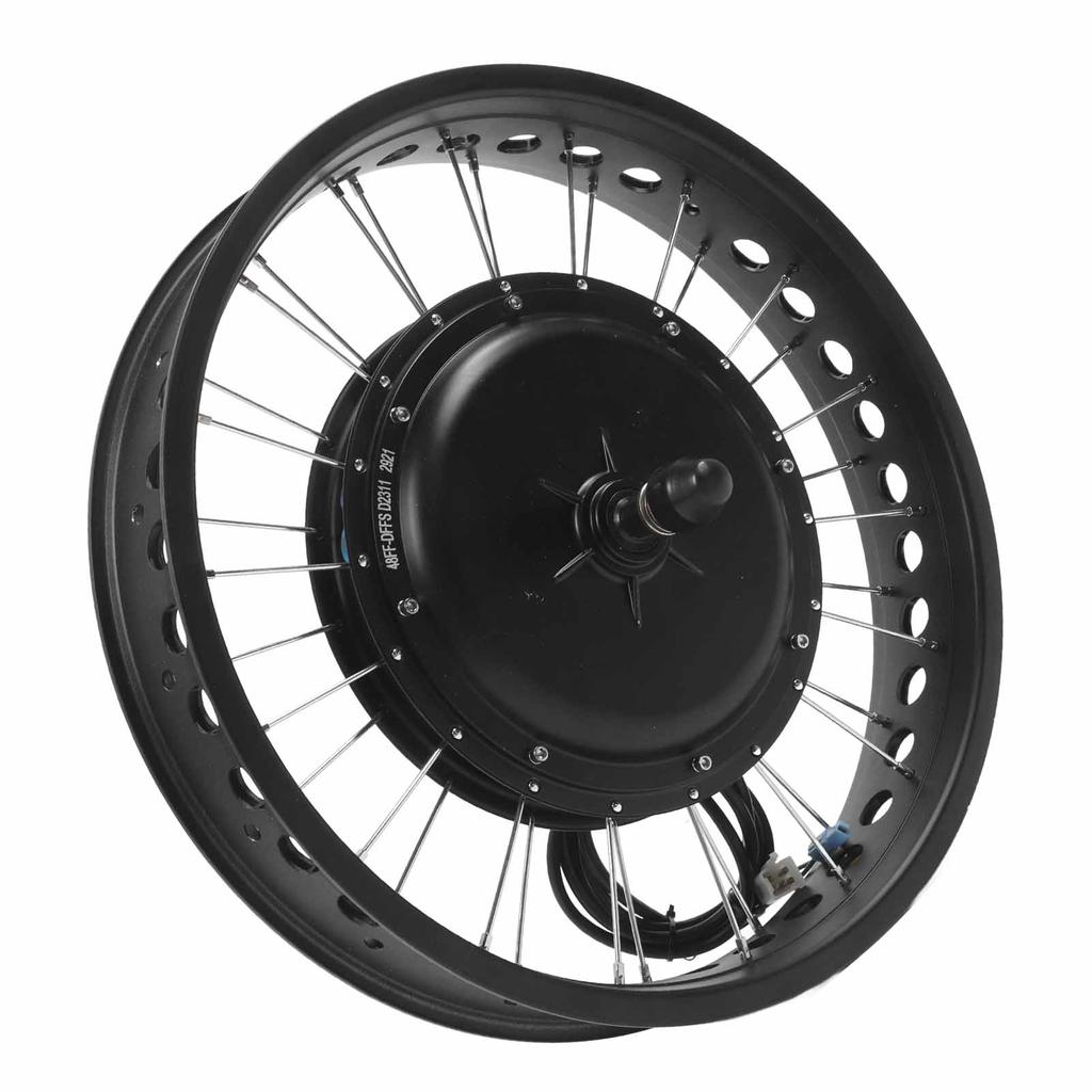 Electric Bike Conversion Kit for 20inch Front Wheel Color Screen Low Noise Brushless Motor 48V