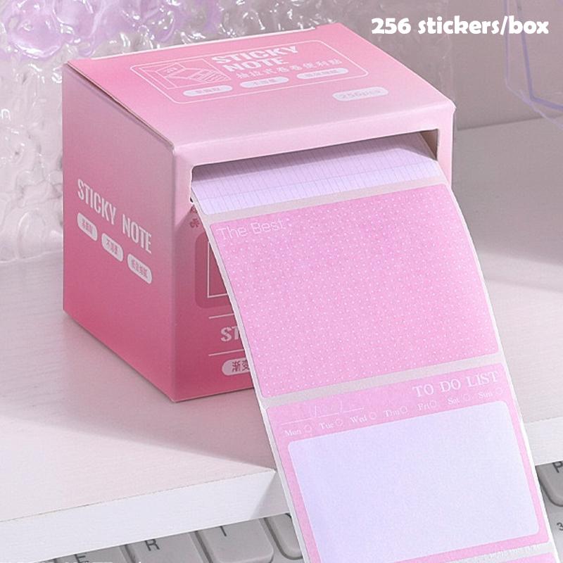 

Липкие этикетки, многократно наклеиваемые без клея, удобные наклейки, простые милые канцелярские принадлежности, прозрачный альбом для наклеек