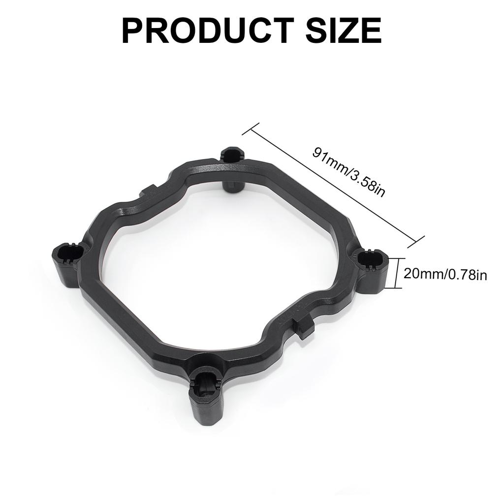 CPU Cooling Fan Bracket Mount Backplate CPU Cooler Mounting Bracket for 1700 1200 115x 2011 1366 Motherboards Models