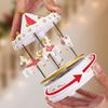 Carousel Music Box Cake Decorative Ornament Hand Craft Romantic Gift Carousel Music Box Chtistmas Tabletop Decoration Supplies
