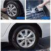 1Pc Car Wash Wheel Hub Brush Tire Brush Car Cleaning Wheel Special Soft Bristle Steel Ring Brush Combination Set Tool