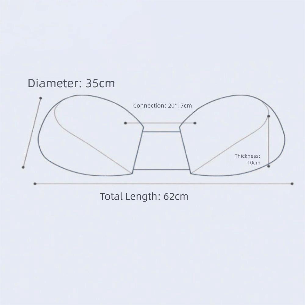 Cotton Waist Pillow Side Sleep Abdominal Support Pillow Comfort Maternity Pillow Pregnant Women
