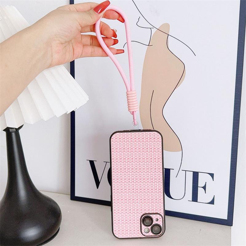 Mobile Phone Lanyard Strap Hanging Chain Ring Cord With Patch Wrist Strap For Cell Phone Case Rope Keychain