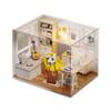 Dollhouse Construction Handmade Craft Cute Room Kit, Kit, Set, Crafts, Miniature, (One 1) [Product]