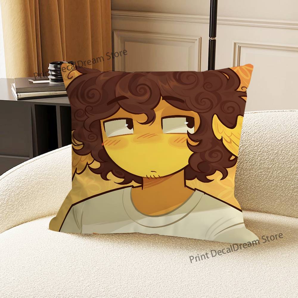 Shedletsky Fanart Pillow Case Ultra Soft Skin Friendly Fabric Cloud Like Comfort & Concealed Zipper