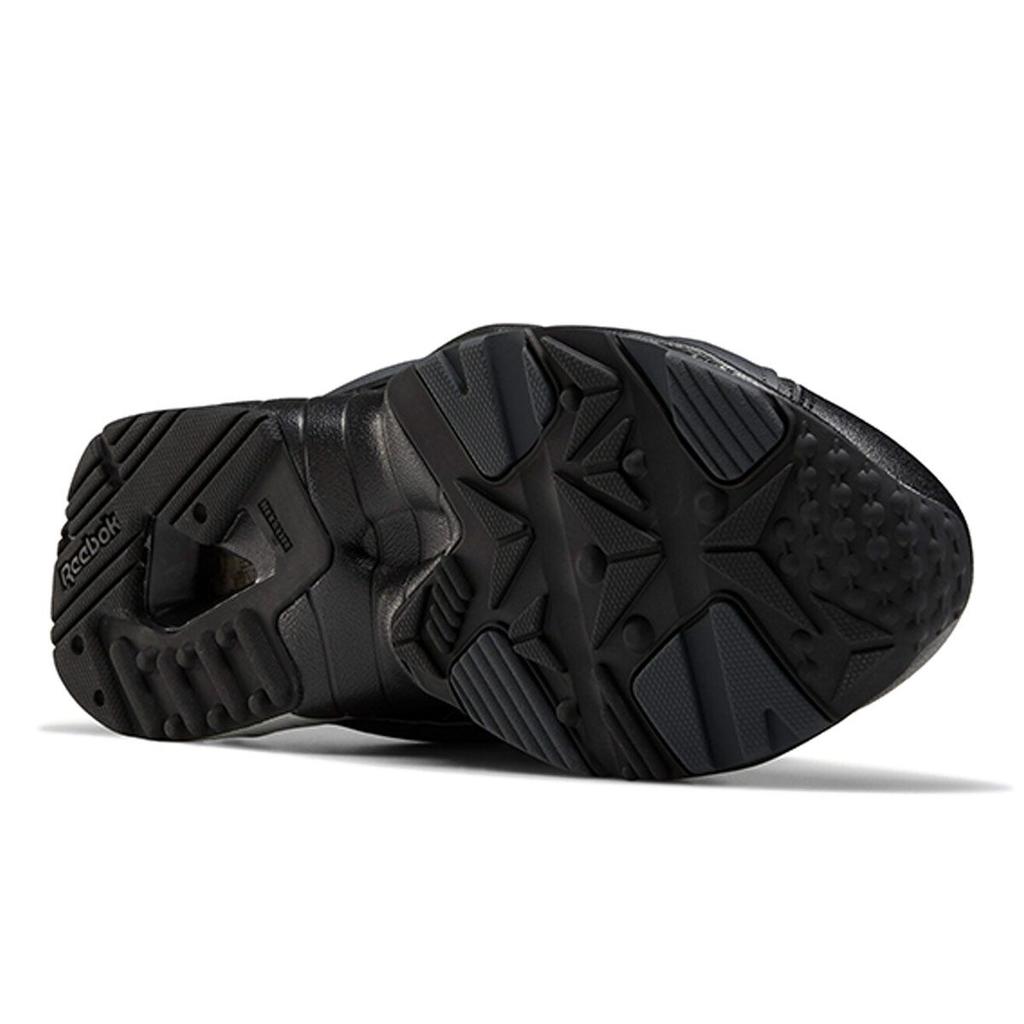 Reebok Interval 96 Synthetic Leather Comfortable Shock Absorption Low-Top Lifestyle Sneakers Unisex Sneakers Black FX2140