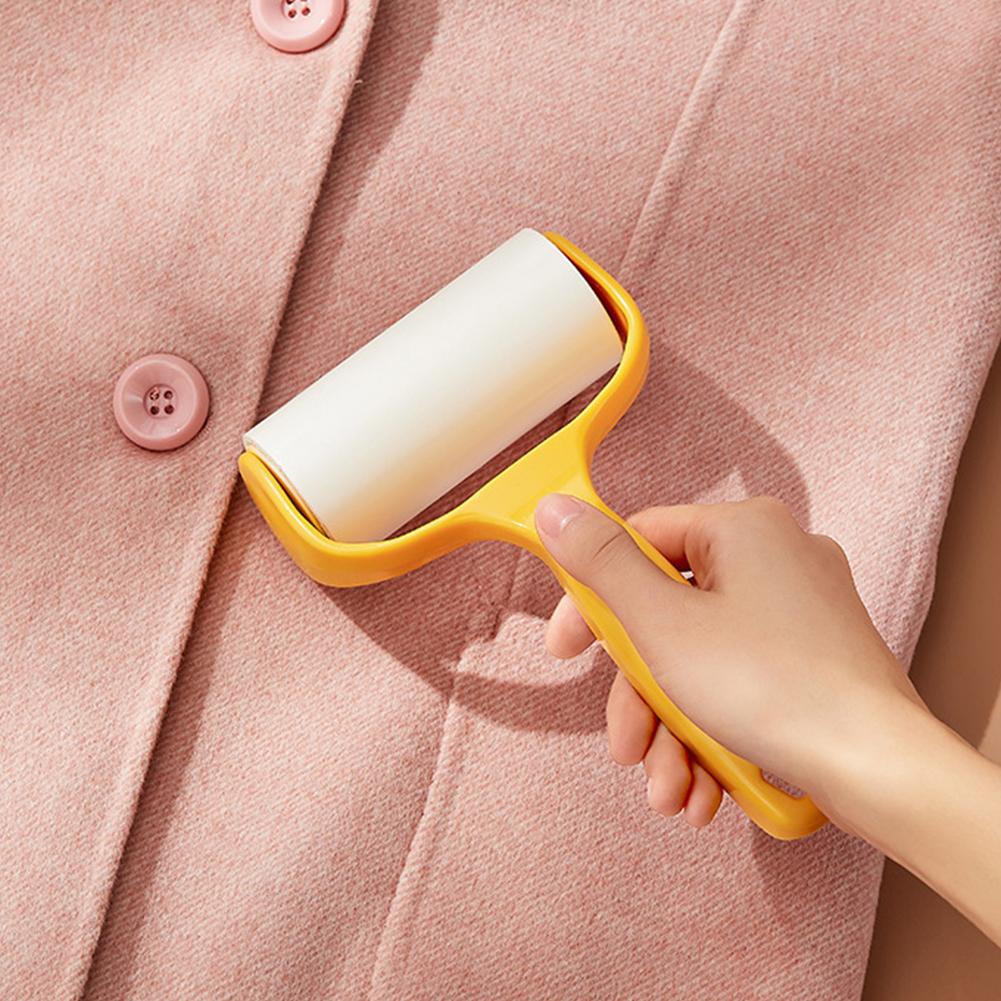 Pet Hair Remover Roller Reusable Sticky Lint Roller Clothes Lint Furniture Hair Cat/Dog Hair Remover Lint Roller Refill Sheets for Home/Travel/Office