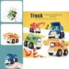 Childrens Inertia Engineering Toy Car Set With Movable Parts For Toddler Development And Imaginative Play