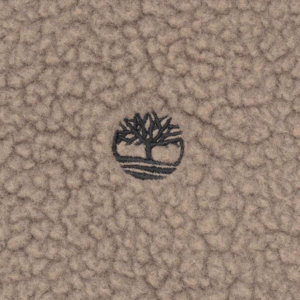 Timberland Men's High Pile Full Zip Fleece, Chocolate Chip, XXL, TB0A2GEGBK01