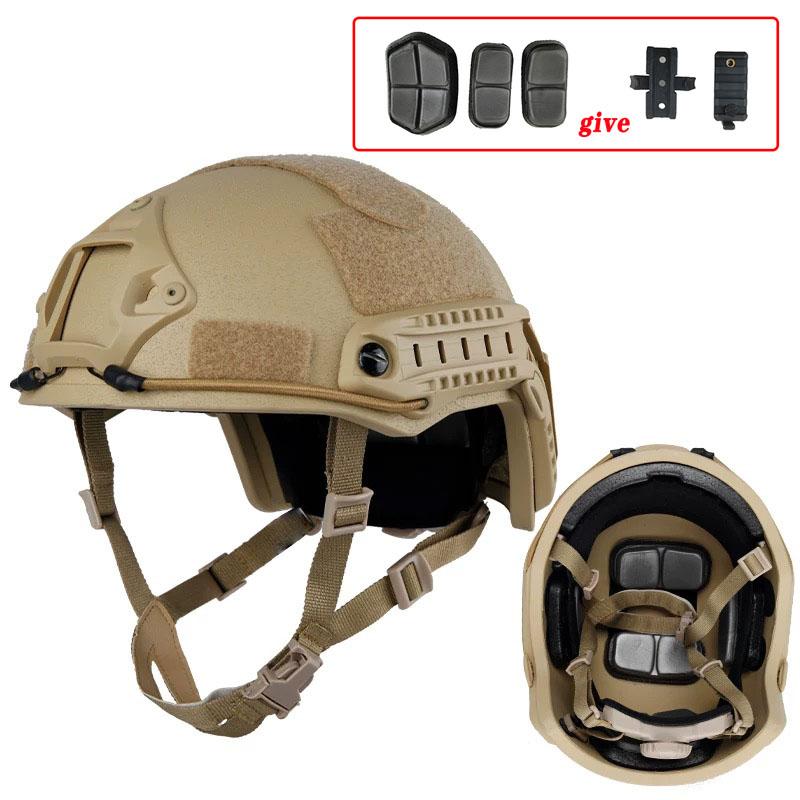 BOOIU Fast Tactical Helmet Wendy Suspension System Fiberglass Outdoor Activity Training Safety Riot And Rapid Protection Helmet