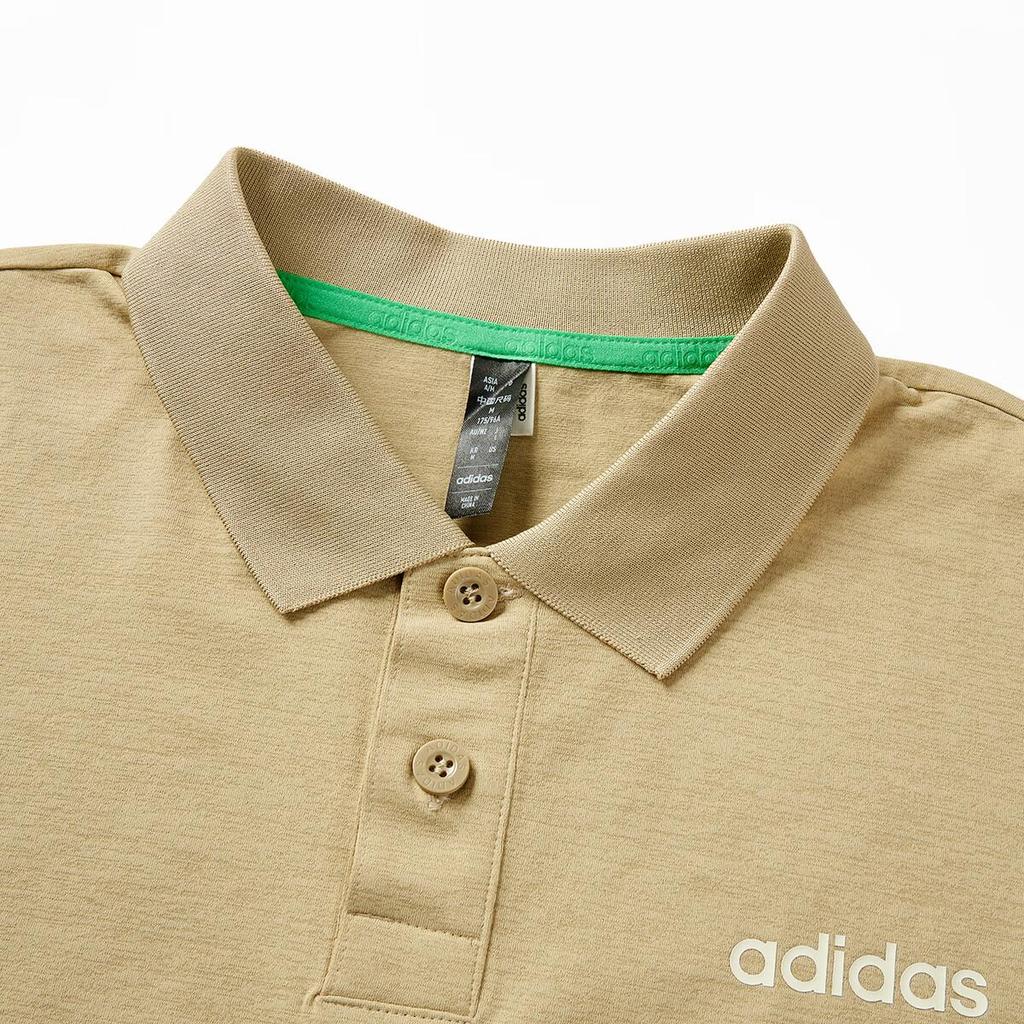 Adidas Men's Wrinkle-Resistant Breathable Sports Casual Polo Short Sleeve JI6026
