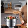 Supor 32cm 3-Layer 304 Stainless Steel Steamer Pot