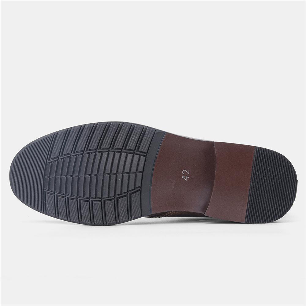 Herrenmode Freizeitschuhe, Tooling Boots, Retro, Polierte Farbe, Große Größe, Desert Boots, Schnür-Oxfordschuhe, 39-48