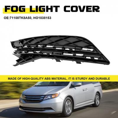For 2014-2017 Honda Odyssey SE Front Bumper Fog Light Black Cover Driver Side 1X