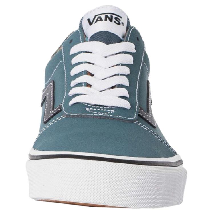 New Vans Ward Low Top Skateboard Shoes Men's Blue VN000CXWY6Z