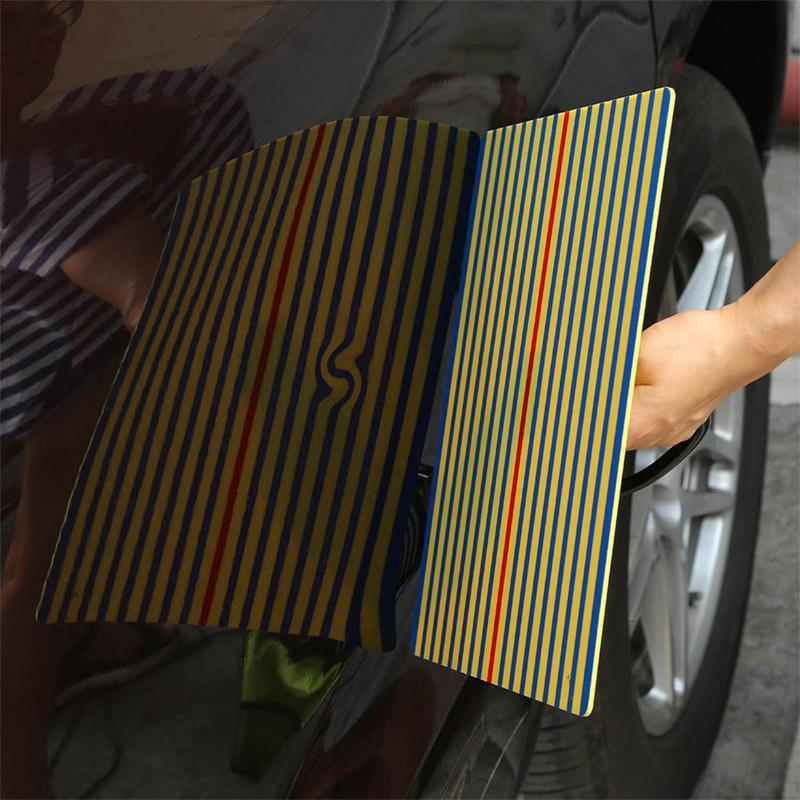 Dent Repair Board Car Striped Dent Removal Tool with Adjustable Holder Precision Striped Panel Auto Repair Tools for Detailing