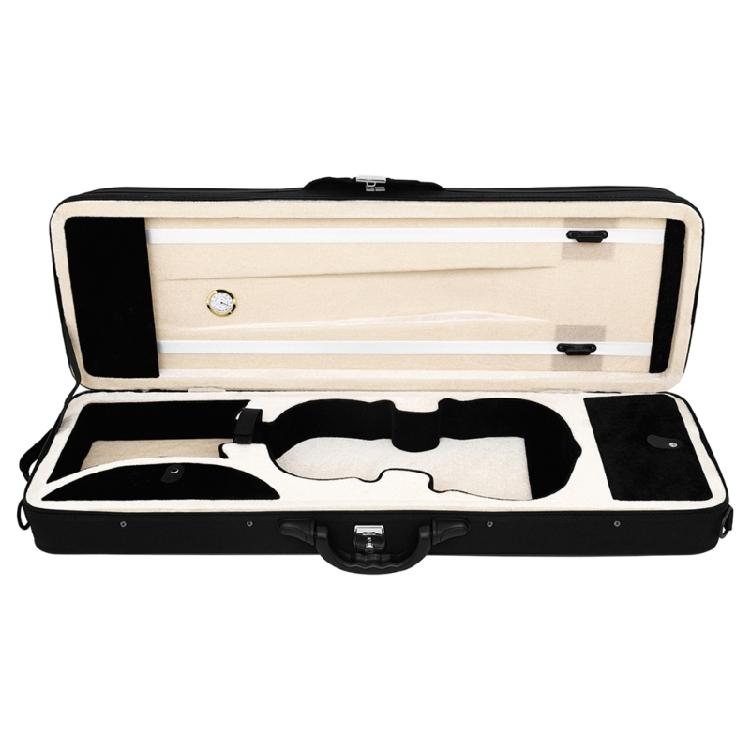 Elegant 4/4 Violin Case with Flexible Lining and Bows Holders Oxford Cloth Texture Suitable for Musicians Outdoor Use