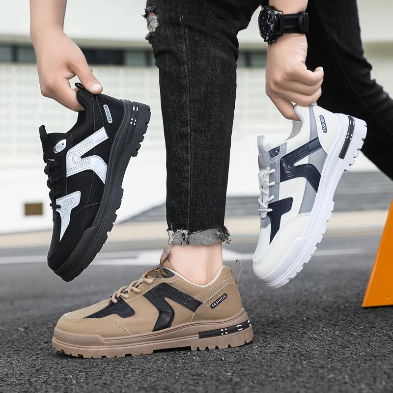 2024 Herbst Neue Atmungsaktive Lässige Modeschuhe Weiche Sohle Leichte Herrenschuhe