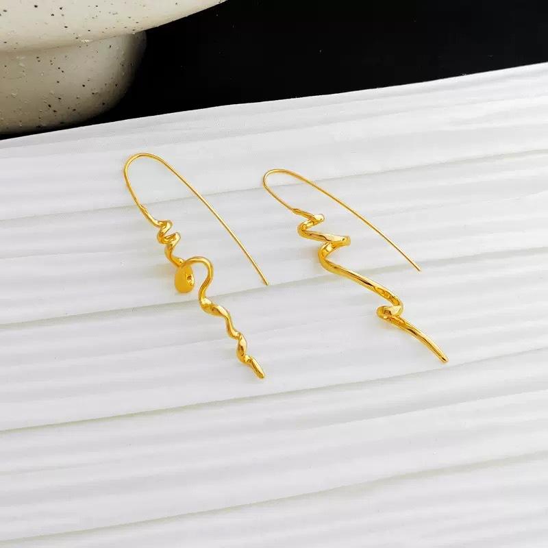 able abstract three-dimensional design earrings temperament female earrings hanging jewelry accessories gifts